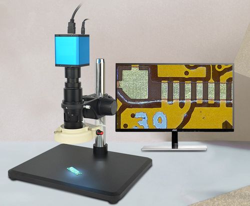 【自动对焦显微镜】单筒视频显微镜厂价批发价【老光学厂】